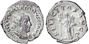 EmpireValerianus (253-260 AD) Antoninianus ... 