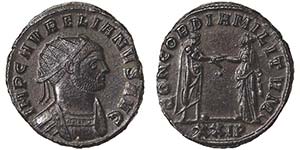 EmpireAurelianus (270-276 AD) Æ Issue Rome ... 