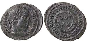 EmpireCostantinus I (307-337 AD) Follis ... 