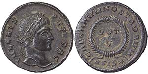 EmpireCrispo (317-326 AD) AE Siscia ... 