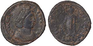 EmpireHelena (328-329 AD) Æ Issue Rome ... 