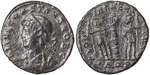EmpireCostante (337-350 AD) Æ Issue ... 