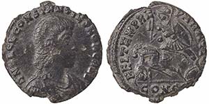 EmpireCostanzo Gallo (351-354 AD) Maiorina ... 