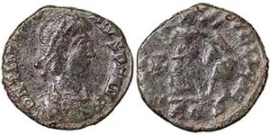 EmpireTheodosius I (379-395 AD) Æ Issue ... 
