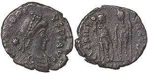 EmpireHonorius (393-423 AD) Nummus ... 