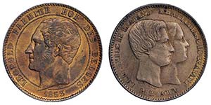 BelgiumLeopold I (1831-1865) 10 Centimes ... 