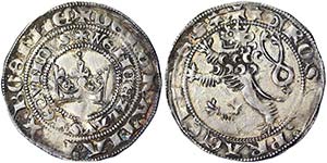BohemiaWenzel II (1278-1305) Prager Groschen ... 