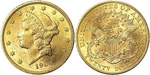 United States 20 Dollars (Liberty head) 1904 ... 