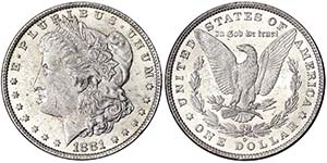 United States 1 Dollar (Morgan 1878-1921) ... 