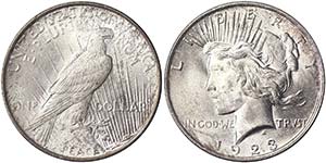 United States 1 Dollar (Peace 1921-1935) ... 