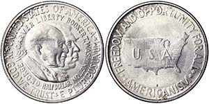 United States 1/2 Dollar (Carver/Washington ... 