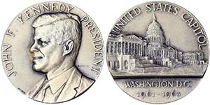 United States Medal with John F. Kennedy ... 
