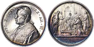 Vatican city (1871 - date)Pius X (1903-1914) ... 
