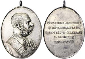 Austria  Commemorative Court Officials medal ... 