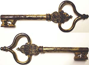 Austria  Chamberlain  key, Charles VI ... 