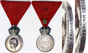 Austria  Miltary merit medal  Signum ... 