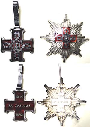 Croatia 1941-1945 Order of Merit Gran Cross ... 
