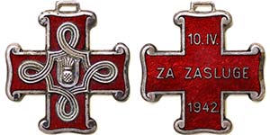 Croatia 1941-1945 Order of Merit I Class for ... 