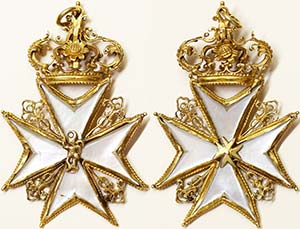 Order of the Knights of Malta  Knight cross, ... 