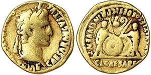 Empire Augustus (27 BC-14 AD) Aureus ... 