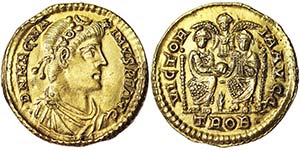 Empire Magnus Maximus (383-388 AD) Solidus ... 