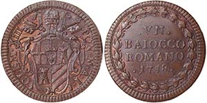 Italian States Rome (Papal State) Clement ... 