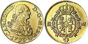 Spain Kingdom Carlos IV (1788-1808) 1/2 ... 