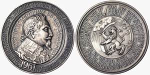 Austria Second Republic  Medal 1961 Gustav ... 