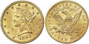 United States  10 Dollars (Liberty head) ... 