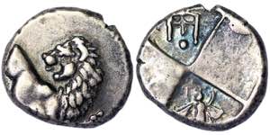 Crimea Chersonesos  Hemidrachm 386-338 BC   ... 