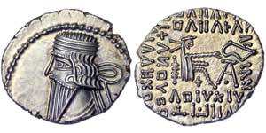 Parthian Empire Ecbatana (Media) Gotarzes II ... 