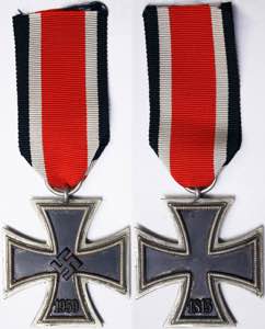 Germany THIRD REICH  II Class Iron Cross ... 