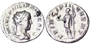 Empire Philip II as Caesar  (244-247 AD) ... 