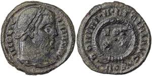 Empire Licinius I (308-324 AD) Follis 321 AD ... 