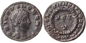 Empire Crispo (317-326 AD) Follis 320-321 AD ... 