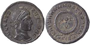 Empire Crispo (317-326 AD) AE Siscia ... 