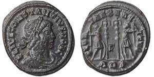 Empire Constance (324-361 AD) Follis 335-336 ... 