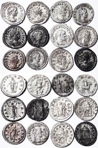 Empire  Antoninianus Lot of 12 pcs.: ... 