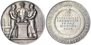 Austria First Republic (1918-1938)  Medal ... 