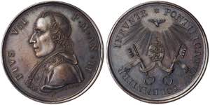 Italian States Rome (Papal State), Pius VII ... 