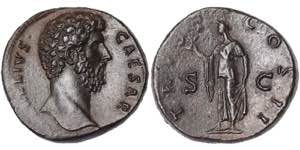 Empire, Aelius (136-138 AD) Sestertius Rome ... 