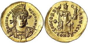 Empire, Honorius (393-423 AD) Solidus n.d ... 