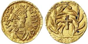 Pseudeo imperial coinage Milan, Odovacar ... 