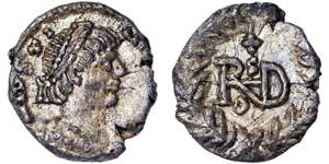 Pseudeo imperial coinage Rome, Theoderic ... 