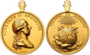 Austria, Joseph II (1765-1790) Honor  Medal ... 