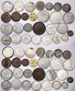 LOT. LOT  28 pcs.: Various coins from ... 
