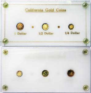United States  Set California gold coins: 1 ... 