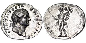 Empire Vespasianus (69-79 AD) Denarius Rome ... 