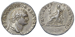 Empire Domitianus  ( 81-96)  Domitian as ... 