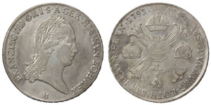 Holy roman empire Francis II (1792-1804/35)  ... 